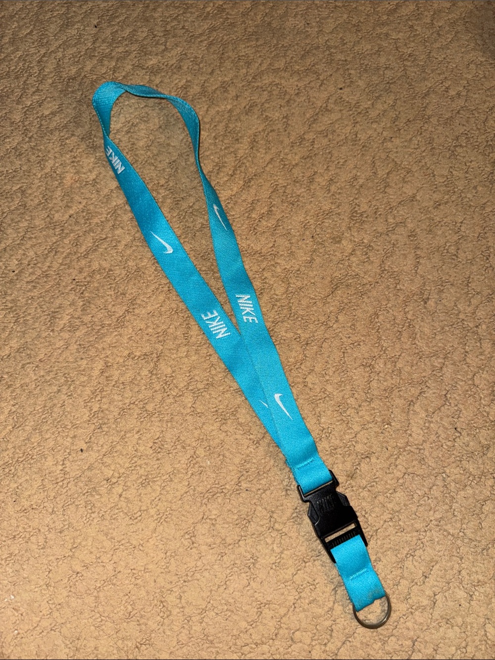 Nike Blue Logo Lanyard with Buckle